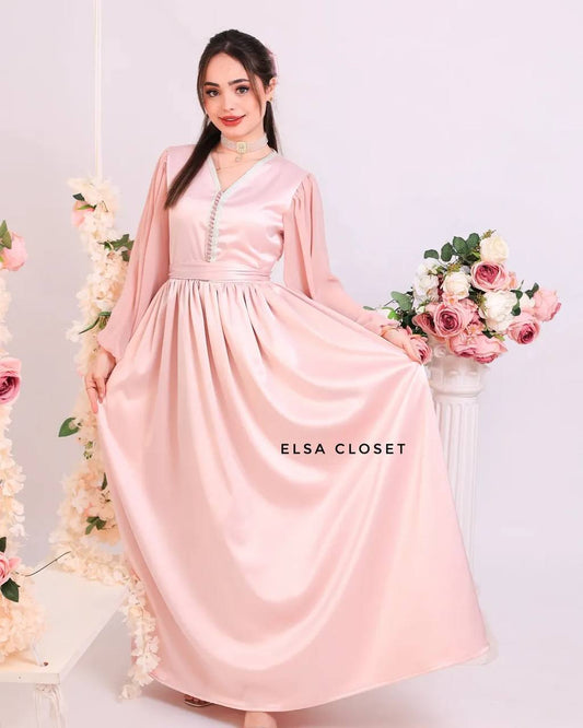 🩷 قفطان قمر